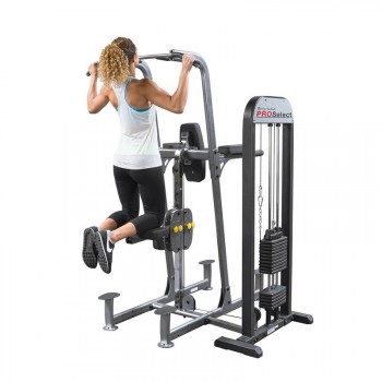 BODY-SOLID PRO SELECT LAT & CHIN DIP MACHINE FCD-STK