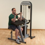 BODY-SOLID PRO SELECT BICEPS & TRICEPS MACHINE GCBT-STK